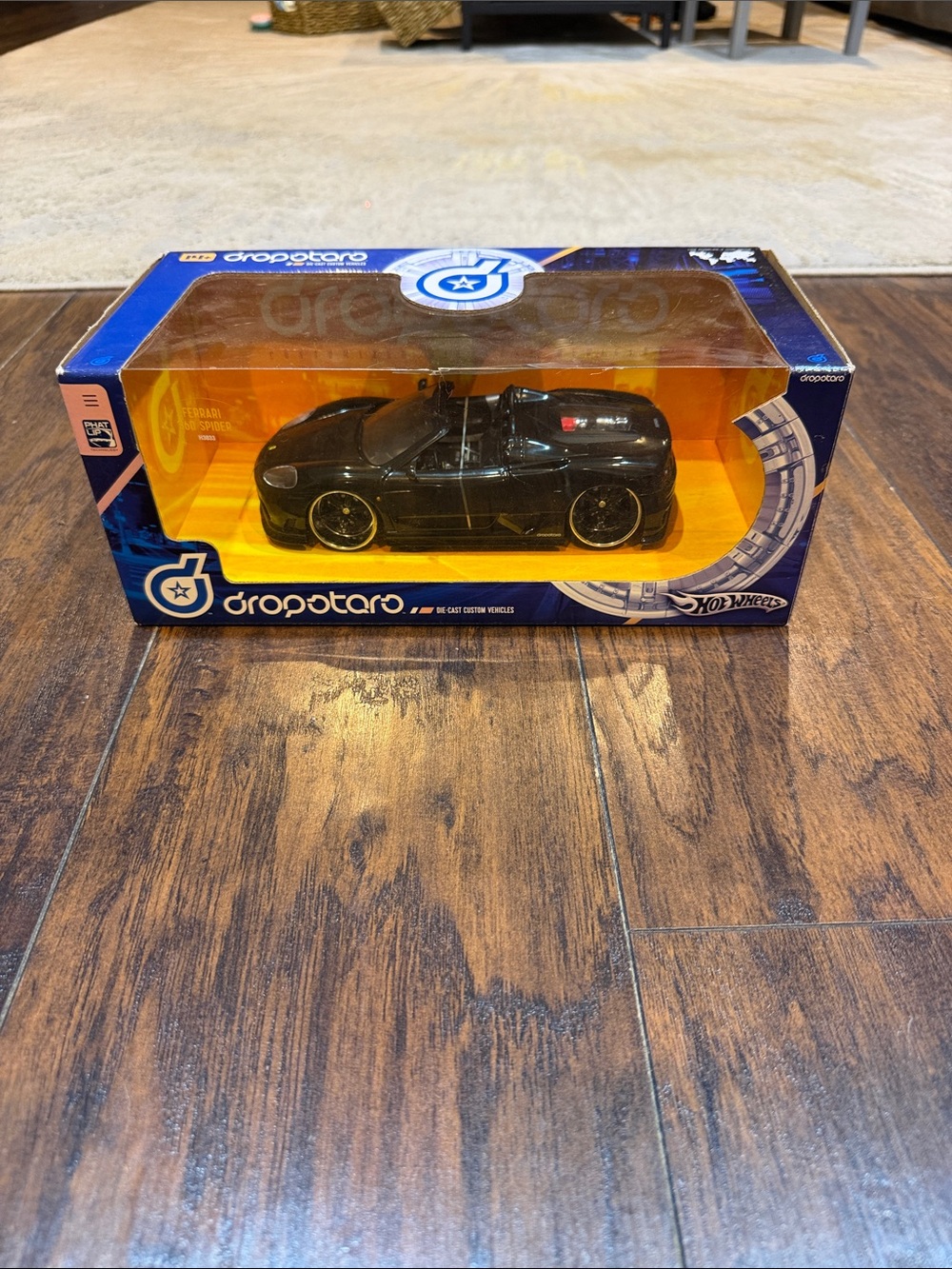 Vintage‎ HOT WHEELS Droptaro Phat Lip Ferrari 360 Spider H3033 Car Sealed Box